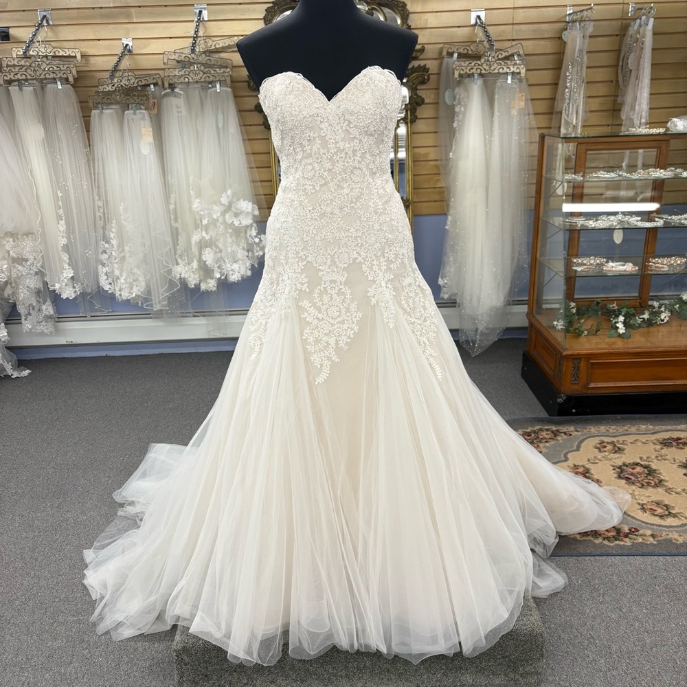 Christina Wu “15624” Strapless Wedding Gown